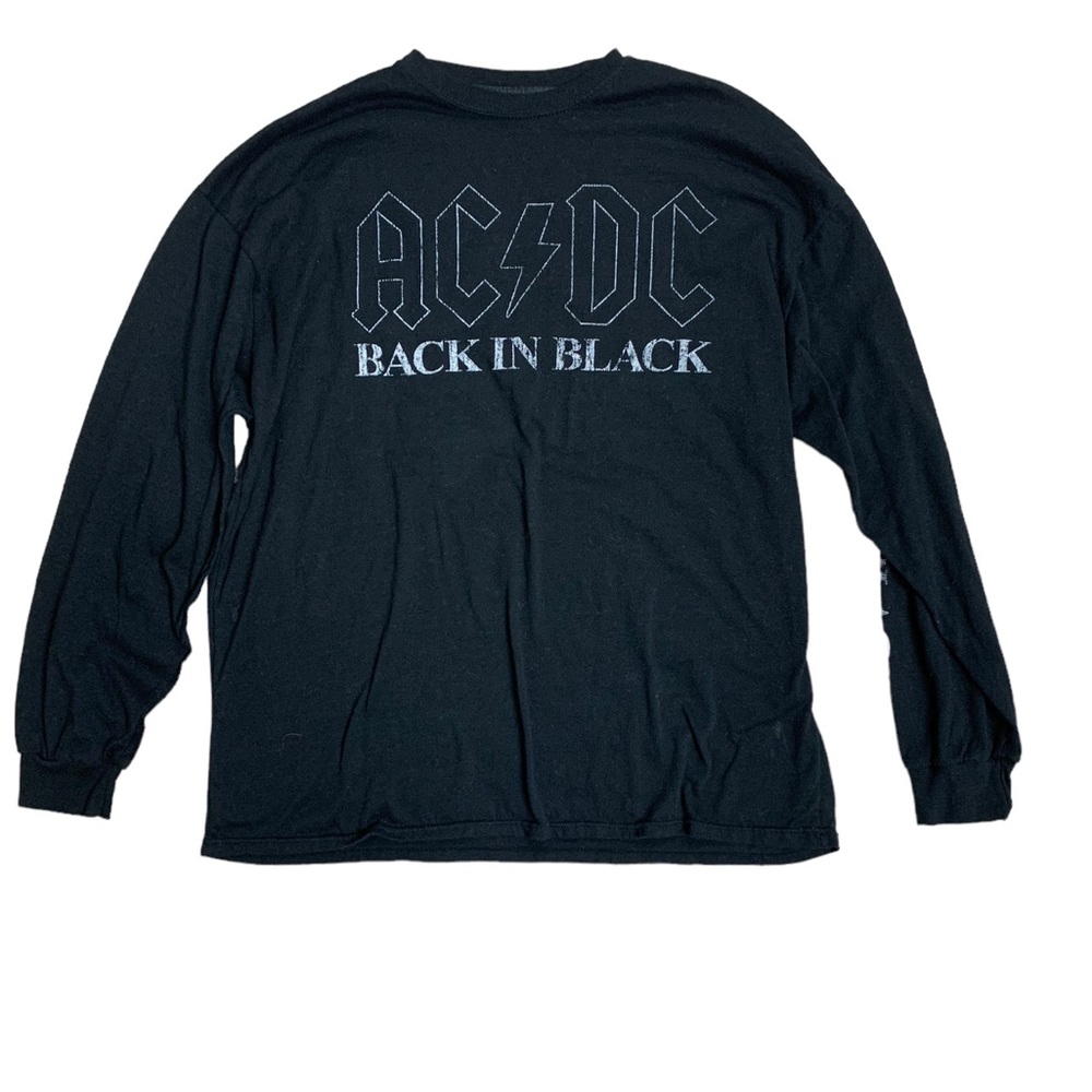 AC/DC black long sleeve band tee